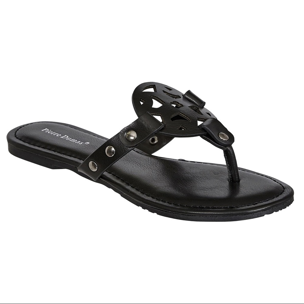 Pierre Dumas Black Sandals